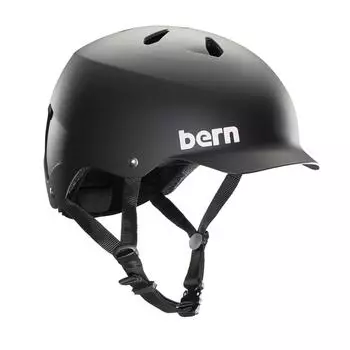 bern Helmet WATTS Bicycle Skateboard Matte Black S Men s BE-BM25BMBLK-02