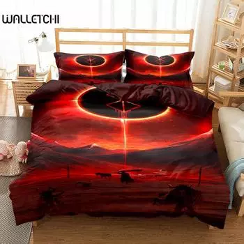 Berserk Anime Duvet Cover Set Without Sheet King Queen Double Full Twin Single Size Bed Set EU single(135x200cm)