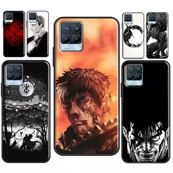 Berserk Guts Anime для Realme GT Neo 2 GT Master C21 C3 8i 7 8 Pro Чехол для OnePlus 9R 8T Nord2 9 Pro GT Master Explorer5G
