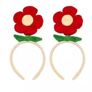 Bertpol Life Four Cuts Amusement Park Party Headband, Flower, 2 шт.