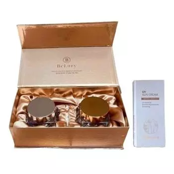 Beruly Biruri White and Wrinkle Cream _ Sunscreen 50ml 1 set + Peeling gel 150ml