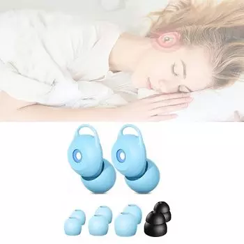 беруши беруши шумоизоляция звукоизоляция для сна Противошумовые меры шумоподавление 1 пара + 4 размера силиконовые амбушюры Сменные Меньше