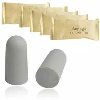 Беруши DELUXEFOX для сна, мягкие беруши с эффектом памяти (5 пар) звукоизоляционная губка звукоизоляция звукоизоляционные беруши шумоподавление хорошее