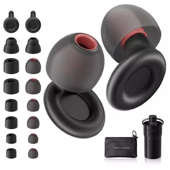 Беруши для 2 Звук Шум Шум Шум Высокий слух Храп Для Сделано из Чехол Для Хранения Хорошие Товары Для Сна Колпачки x 7 Спать, Пары, Изоляция, Снижение,