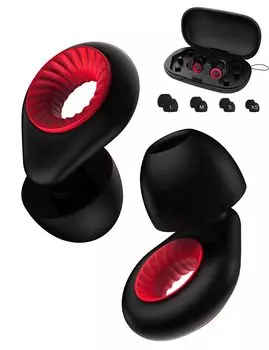 Беруши для храпа без звука Концентрация на звуке Хороший шум Специальный чехол для ушей Elowen Сон, боль, изоляция, блокировка, работа, учеба, красный