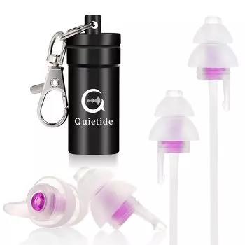 Беруши для самолета Quietide Беруши для регулировки давления воздуха Предотвращение проблем со слухом Включает мобильный телефон Поставляется с японской инструкцией по эксплуатации