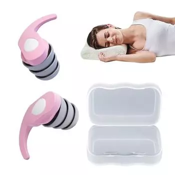 Беруши для шумоподавления Супер мягкие Супер мягкие многоразовые беруши для музыкантов с чехлом для чувствительности к шуму во время сна