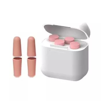 Беруши для сна Тихие беруши Mimisen с эффектом памяти Пена для защиты от шума Низкий отскок Мягкие Можно использовать многократно Хороший сон Товары для сна