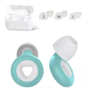 Беруши для сна Звукоизоляция Снижение шума Товары для хорошего сна Меры противодействия шуму Облегчение гиперакузии исследование блокировщик храпа самолет