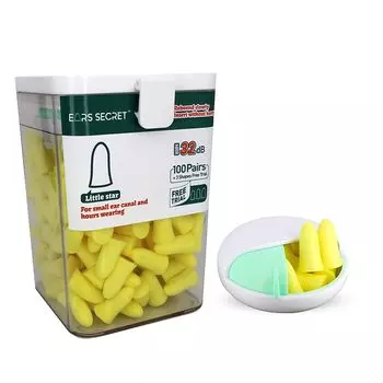 Беруши EARS SECRET для сна Высокая функциональность Звукоизоляция Для маленьких детей Подходящий размер для людей с маленькими отверстиями для ушей 100+3 пары Звук