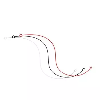 беруши код набор из 3 ожерелье защита от потери трудно запутаться защита от падения беруши шнурок ремешок изготовлены из силикона мягкий легкий компактный
