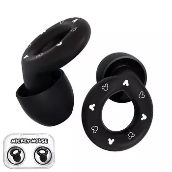 Беруши Микки Мауса для сна звукоизоляция шумоподавление 40 дБ хороший сон Товары для сна Противошумовые меры расслабление защита органов слуха самолет