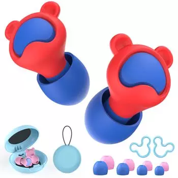 Беруши Quietide для детей от 6 лет Беруши для живых выступлений Дети Милые беруши Можно использовать в шумных местах, например, во время шумового кино Маленькие ушки многоразовые