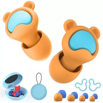 Беруши Quietide для детей от 6 лет Беруши для живых выступлений Дети Милые беруши Можно использовать в шумных местах, например, во время шумового кино Маленькие ушки многоразовые