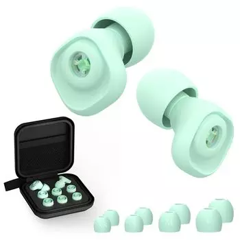 Беруши Quietide для живых выступлений. Универсальные беруши с фильтром Live Ear 23db Noise Reduction. Для тех, кто любит громкую музыку. Живые фейерверки. зелёный