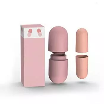 Беруши с шумоподавлением Мягкие беруши для защиты органов слуха для сна и работы с капсулами для хранения коралл розовый