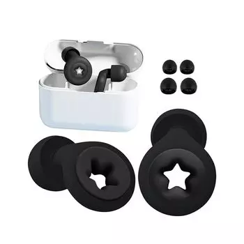 Беруши SensaBliss для сна Звукоизоляция Шумоподавление Товары для сна Ушные вкладыши Изготовлены из силикона Расслабляющие Шумовые контрмеры для слуха