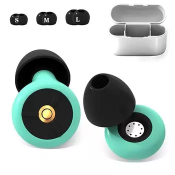 Беруши SijiRuge для сна, товары для хорошего сна, шумоподавление, звукоизоляция 40 дБ, силиконовые беруши для учебы и работы, можно стирать, 3 пары