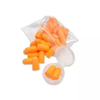 Беруши в комплекте с футляром антибактериальные мягкие 30 пар (60 штук) большая вместимость для сна Меры по борьбе с шумом