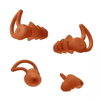 беруши звукоизоляционные Комплект из 2 штук одного цвета С футляром [Точно] моющиеся звукоизоляция для сна Для стрельбы Не повредит Спать