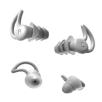 беруши звукоизоляционные Комплект из 2 штук одного цвета С футляром [Точно] моющиеся звукоизоляция для сна Для стрельбы Не повредит Спать