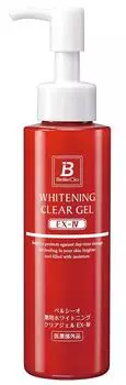 Berushio Medicated Whitening Clear Gel Отбеливающий пилинг Без красителей Минеральное масло Без парабенов Экстракт плаценты Сделано в Японии Сияющая косметика