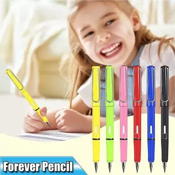 Бесчернильная ручка Бесконечный карандаш Вечный карандаш Бесчернильные карандаши Вечный карандаш Ручка без чернил Неограниченный карандаш Вечная ручка Бесчернильная металлическая ручка Бесконечная ручка 6 Pieces как