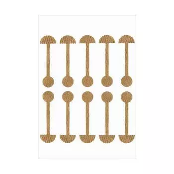 Бесклеевой ортопедический пластырь-корректор для вросшего ногтя для маникюра Lala