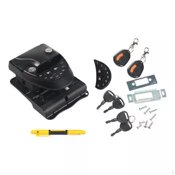 Бесключевой доступ в дом на колесах Дверной замок 2 брелока Универсальный Простая установка Прочный защелка с