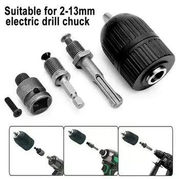 Бесключевой патрон Сверлильный патрон для сверл с хвостовиком 2–13 мм Бесключевой патрон