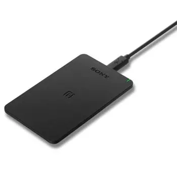 Бесконтактная карта Sony IC PaSoRi, совместимая с Tax My Number, транспортная ИС, совместимая с устройством чтения/записи RC-S300 e-tax, Return, Card, Card, чёрный