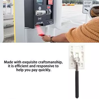 Бесконтактные стержни для удобной парковки, считывание платы за парковку, превосходное качество изготовления, бесконтактная парковка, розовый и белый