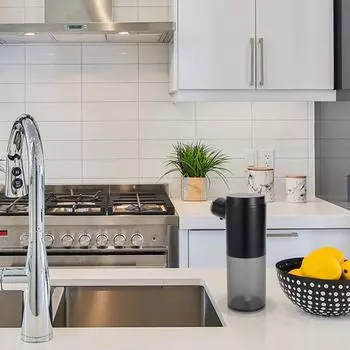 Бесконтактный автоматический дозатор мыла Yousheng с инфракрасным датчиком движения, водонепроницаемый, большой емкости, диспенсер для дезинфекции рук без помощи рук A белый