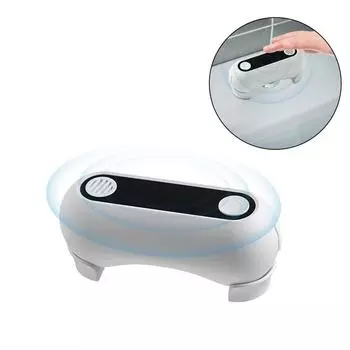 Бесконтактный смыв унитаза, перезаряжаемый датчик движения, автоматический смыв унитаза для дома, ресторана белый