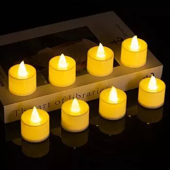 Беспламенная светодиодная свеча для украшения дома, рождественской вечеринки, свадьбы, в форме сердца, электронные свечи-чайники на батарейках 3-Pack