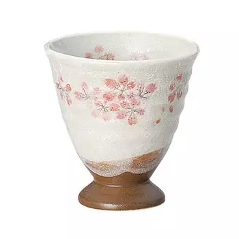 Бесплатная чашка Sohougama Pottery Heian Sakura 9,510 см (200cc) 345-25-403