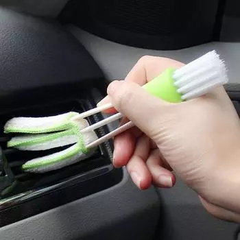 Бесплатная доставка Длинное прочное 2 в 1 двойное слайдерное автомобильное полотенце для щетки для чистки автомобиля из микрофибры Polo 9N Prada зелёный