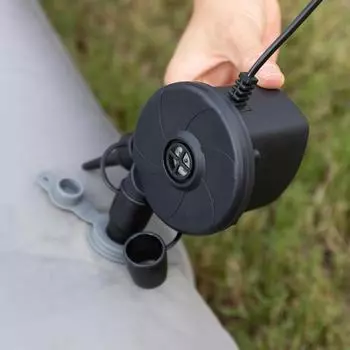 Бесплатная доставка надувной насос электрический воздушный насос воздушный матрас лодка автомобиль автоматический воздушный надувной насос для автомобиля домашнее использование кемпинг надувной насос