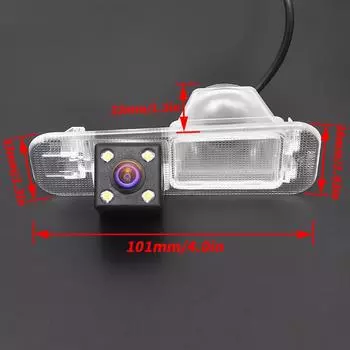 Бесплатная доставка Специальная CCD CCD Автомобильная камера заднего вида для KIA K2 Rio Sedan Водонепроницаемая ночная версия