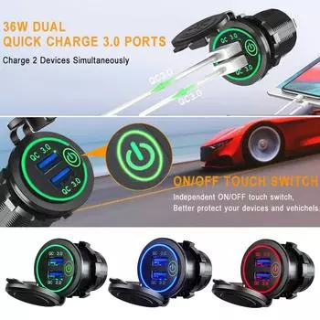 Бесплатная доставка usb автомобиль мотоцикл прикуриватель двойной прикуриватель usb 12v-24v зарядное устройство разъем автомобильная розетка розетки мото сигарета A2v8