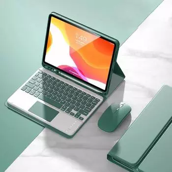 Бесплатная мышь с сенсорной клавиатурой для iPad 10 2022 Pro 11 Air 6 Air 5 4, чехол Air 3 2 Pro 10,5 10,2 8th 9 Gen, магнитный чехол для клавиатуры iPad Air4/Air5 10.9