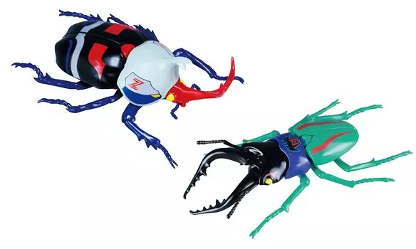 Бесплатная серия исследований Mazinger Z VS Devilman Edition Beetle Mazinger Z VS Stag Beetle Devilman No.251 ver. вер.