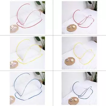 Бесплатная установка МИНИ-Складной москитной сетки Шифрование Антимоскитная круглая голова и лицо Мини-противомоскитная сетка Домашний текстиль