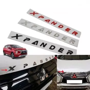 Бесплатный брелок-эмблема Mitsubishi Xpander логотип Bonet логотип формулировка автомобильные аксессуары Emblem Xpander красный