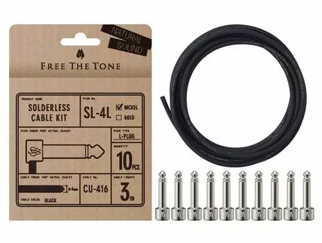 Бесплатный комплект кабелей Tone SL-4L-NI-10K без пайки