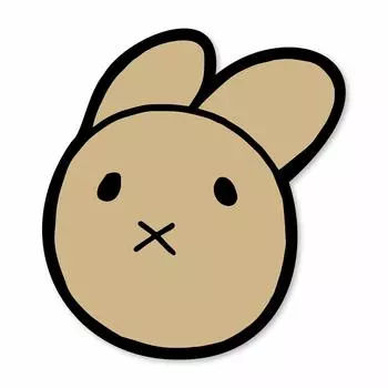 Беспорядок в Groove Garage с нашивкой Rabbit «Don t Eizouken! (съемный)