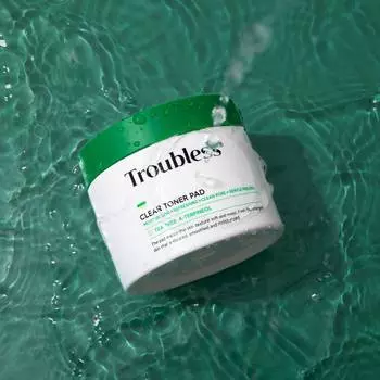 Беспроблемный прозрачный тонер-диск для лица 165 мл (60КОЛОДОК), Увлажнение, Kbeauty, корейская косметика, пробник