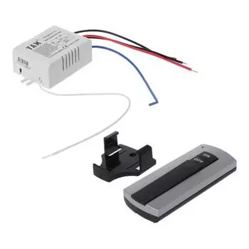 Беспроводная 1-канальная лампа включения/выключения с дистанционным управлением, приемник, передатчик