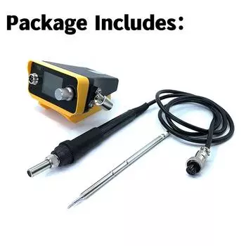 Беспроводная электрическая цифровая паяльная станция DIY для Dewalt 20V Max Li-ion Battery