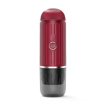 Беспроводная электрическая кофеварка-эспрессо, кофемашина для приготовления эспрессо, кофемашина, легко носить с собой, электрическая, быстрая, самонагревающаяся чёрный